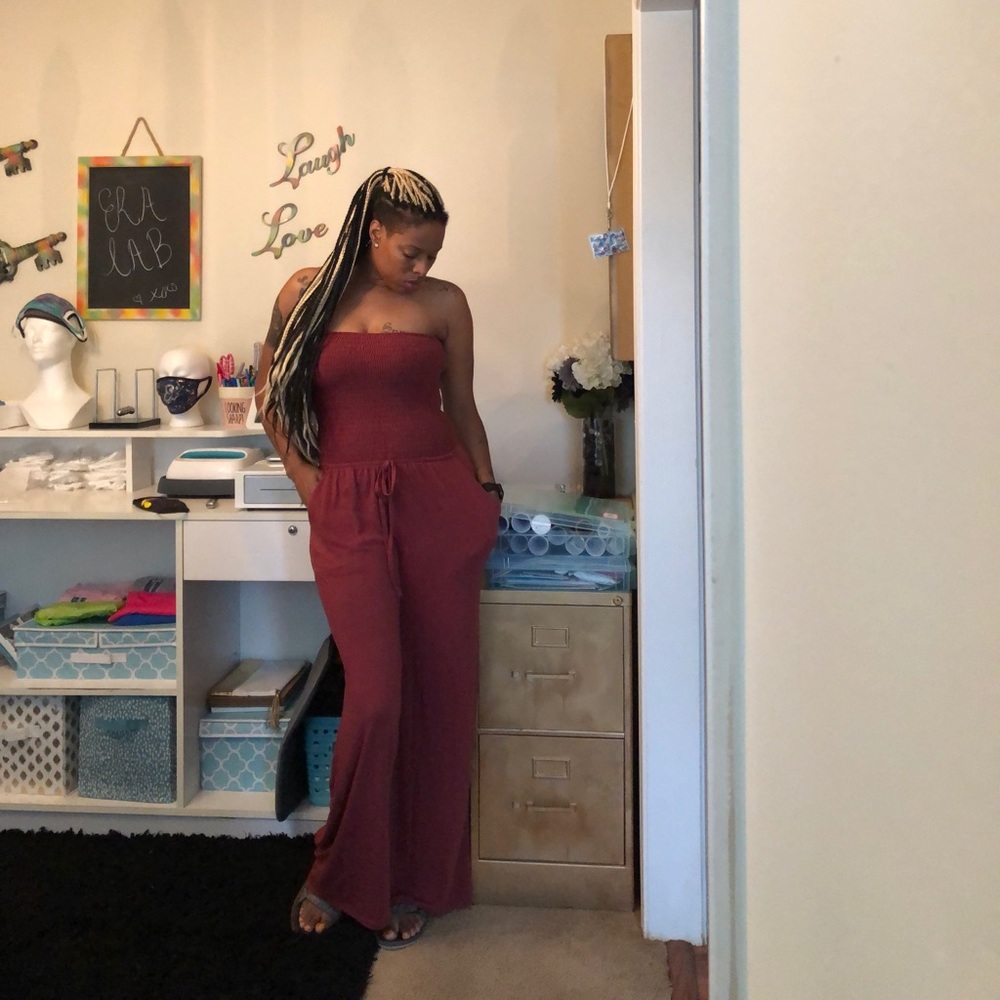 Tube top Jumpsuit